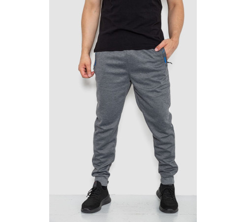 Спорт штаны мужские, цвет серый, 244R41621