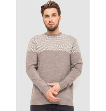 Свитер мужской, цвет мокко, 161R898