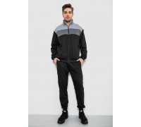 Спортивний костюм чоловічий, колір чорно-сірий, 244R9160