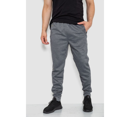 Спорт штаны мужские, цвет серый, 244R41622