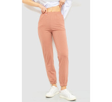 Спорт штаны женские, цвет пудровый, 131R160633