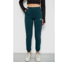 Спортивные штаны женские, цвет зеленый, 238R5052-1