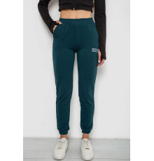 Спортивные штаны женские, цвет зеленый, 238R5052-1