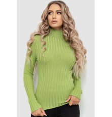 Гольф женский однотонный, цвет фисташковый, 204R040