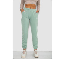 Спортивные штаны женские, цвет мятный, 238R5052-1