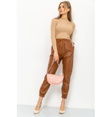 Лосины женские на флисе, цвет коричневый, 164R150