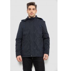 Куртка чоловіча демісезонна з капюшоном, колір синій, 244RL9159AL