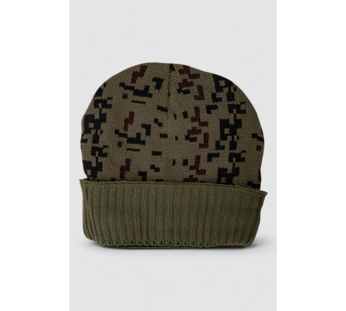 Шапка мужская камуфляжная на меху, цвет хаки, 244RM49