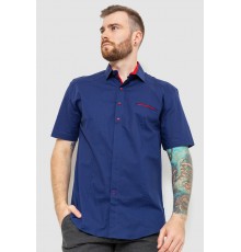 Сорочка чоловіча, колір темно-синій, 214R7113