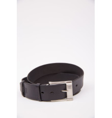 Черный мужской ремень, из эко-кожи, 196R40Y1W14