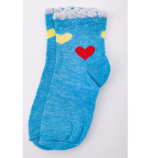 Хлопковые детские носки, голубого цвета, 167R601-1