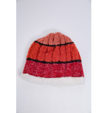 Детская шапка, терракотового цвета, из шерсти, 167R7777