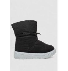 Дутики женские зимние на меху, цвет черно-серый, 248RFM200