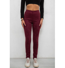 Лосины однотонные, цвет сливовый, 257R2045