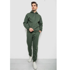 Спортивний костюм чоловічий на флісі, колір хакі, 244R9162