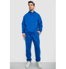 Спортивний костюм чоловічий на флісі, колір електрик, 244R9162