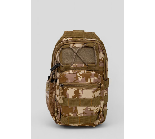 Сумка слинг мужская, цвет бежевый, 244RA-926