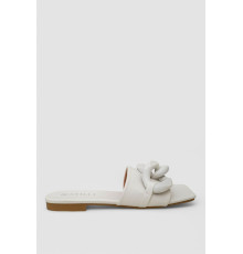 Шлепанцы женские, цвет белый, 248RL165