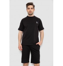 Костюм чоловічий повсякденний, колір чорний, 238R1570-1