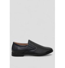 Туфлі чоловічі з перфорацією, колір темно-синій, 243RC1851.