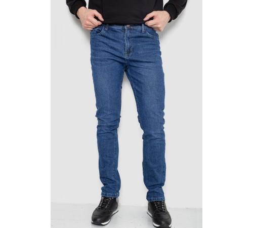 Джинсы мужские демисезонные, цвет синий, 243R8049