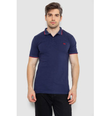 Поло мужское котоновое, цвет темно-синий, 247R301