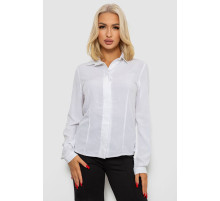 Блуза классическая, цвет белый, 230R08-2
