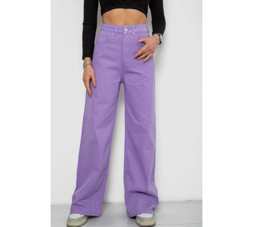 Джинсы женские, цвет сиреневый, 250R1797