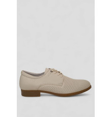 Туфлі чоловічі з перфорацією, колір бежевий, 2RC1313