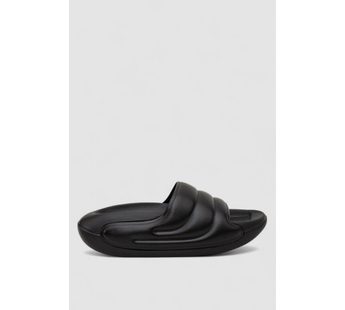 Шлепанцы женские, цвет черный, 248RYY03