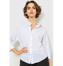 Блуза класична, колір білий, 230R100-1.