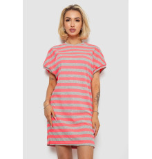 Туніка в смужку, рожевий, 238R801