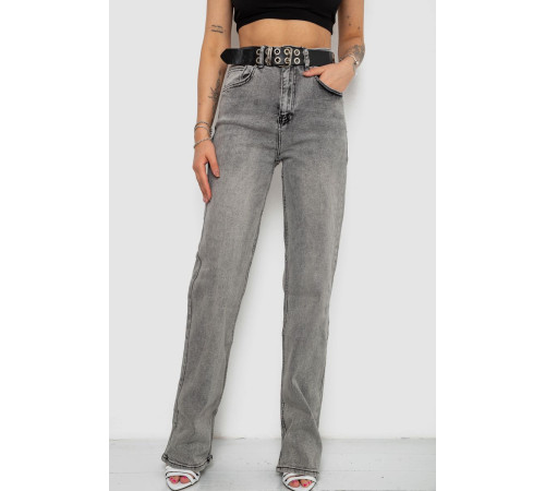 Джинсы женские, цвет серый, 244R00645