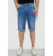 Шорти чоловічі джинсові, колір синій, 244R8059D