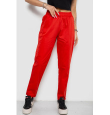 Брюки женские, цвет красный, 238R316