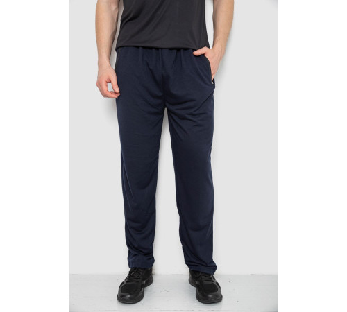 Спорт штаны мужские, цвет темно-синий, 244R41250