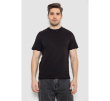 Футболка мужская с принтом, цвет черный, 241R1907