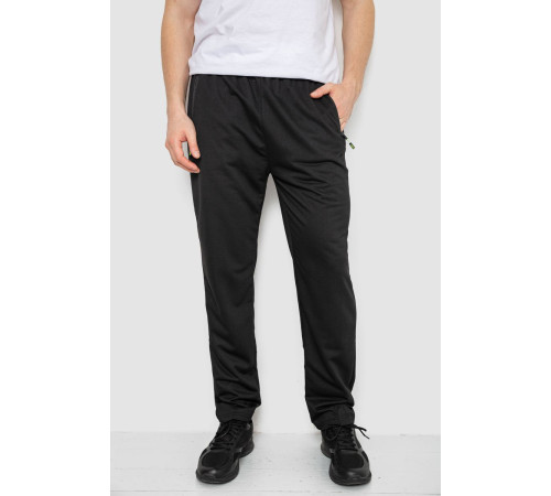 Спортивные штаны мужские, цвет черный, 244RY-418