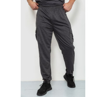 Спорт штаны мужские, цвет темно-серый, 244R41266