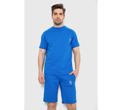 Костюм мужской повседневный, цвет электрик, 238R1570-1