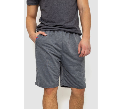 Шорты мужские, цвет серый, 244R6369
