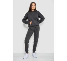 Спорт костюм женский, цвет темно-серый, 244R9144