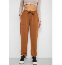 Спортивні штани жіночі, колір коричневий, 238R115