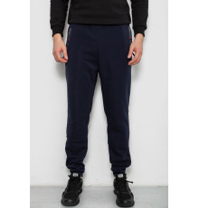 Спортивні штани на флісі, колір синій, 244R41558