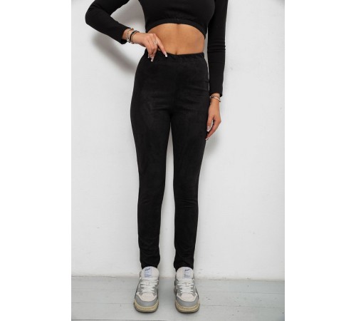 Лосини однотонні, колір чорний, 257R2045