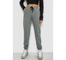 Спортивные штаны женские, цвет оливковый, 238R325