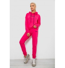 Спортивний костюм жіночий двонитка, колір рожевий, 214R1419-006
