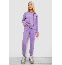 Спортивний костюм жіночий двонитка, колір бузковий, 214R1419-005