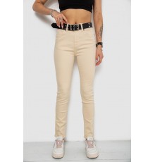 Джинси жіночі, колір бежевий, 182R001