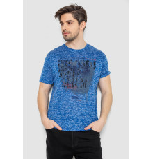 Футболка чоловіча з принтом, колір синій, 244R6019